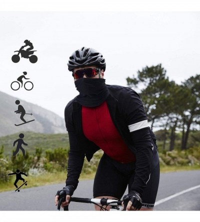 Balaclavas Neck Gaiter Face Bandana Mask Shield Scarf Bandanas Balaclava for Wind Sun Dust Proof - Multicolored - C319884DW26...