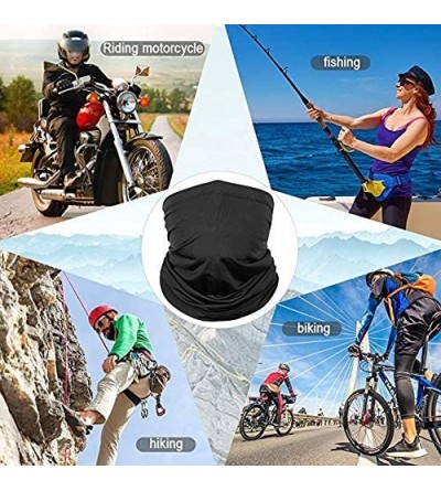 Balaclavas Neck Gaiter Face Bandana Mask Shield Scarf Bandanas Balaclava for Wind Sun Dust Proof - Multicolored - C319884DW26...