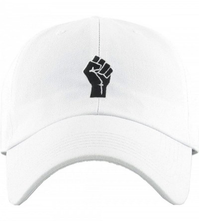 Baseball Caps Black History Month Fist Black Power Black Lives Matter I Can't Breathe Vintage Distressed Baseball Cap - CW12N...