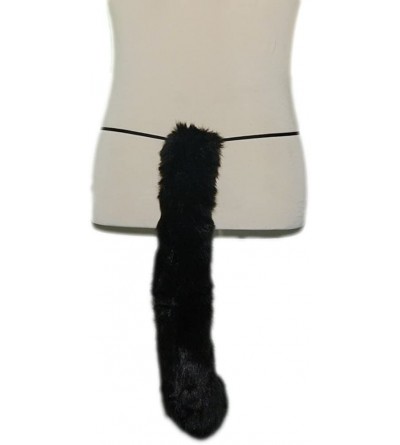Headbands Party Cosplay Costume Fox Ears Faux Fur Hair Hoop Headband + Tail Set - A6 Red - C1186ARX5KZ $20.90