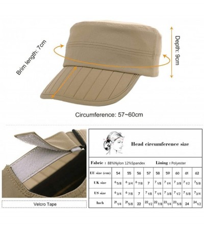 Baseball Caps UPF50 Quick-Dry Baseball Cap Free-Size Trucker Sun Dad Hat Hiking Outdoor Unisex - 00036_gray - CY18ORNGAA6 $18.21