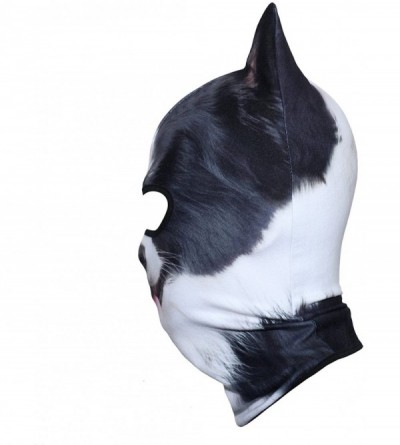 Balaclavas 3D Animal Neck Gaiter Warmer Windproof Full Face Mask Scarf for Ski Halloween Costume - Border Collie - C618I4T8TS...