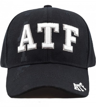 Baseball Caps Law Enforcement 3D Embroidered Baseball One Size Cap - 4. Atf - CT195R58TYH $24.67