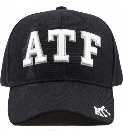 Baseball Caps Law Enforcement 3D Embroidered Baseball One Size Cap - 4. Atf - CT195R58TYH $12.16