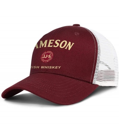 Baseball Caps Trucker Hat for Man Adjustable Visor Hats Pattern Cap - Jameson Irish Whiskey-16 - C118XL5XMMA $15.21