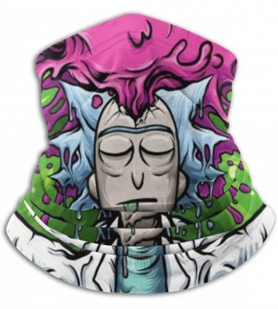 Balaclavas Rick and Morty Facemask Skimask/Thermal Neck Warmer/Seamless Neck Gaiter Shield Scarf - Cold Weather Balaclava - C...