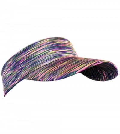 Headbands Sporty Visor Headwrap- Super stretchy and comfy- One Size- Assorted Colors (1-Count) - C912N7CB2V6 $24.01