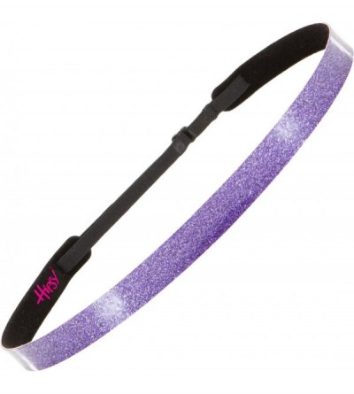 Headbands Adjustable Non Slip Smooth Glitter & Sports Headbands for Girls & Teens Multi Packs - C3189ZATGZE $12.02