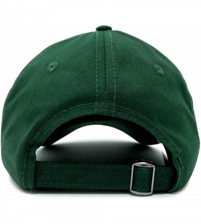 Baseball Caps Custom Embroidered Hats Dad Caps Love Stitched Logo Hat - Dark Green - C918M7Y6OHD $12.49