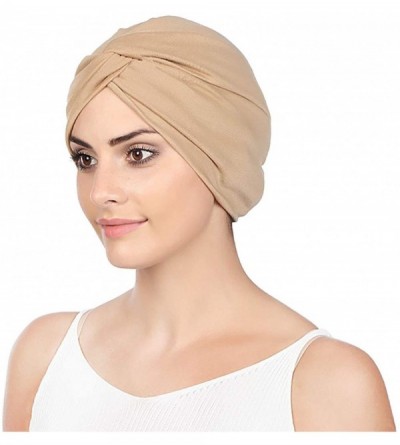 Skullies & Beanies 3Pack Womens Chemo Hat Beanie Turban Headwear for Cancer Patients - Style 11 - CZ198AZQ49W $13.02