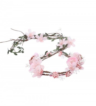 Headbands Headpiece Adjustable Photography Decoration - pink-A - CO18LS4MIW7 $15.54
