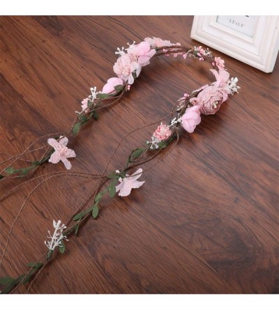 Headbands Headpiece Adjustable Photography Decoration - pink-A - CO18LS4MIW7 $15.54