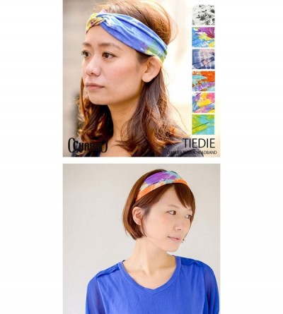 Headbands Charm Womens Headband Running Bandana - Mens Workout Elastic Head Sweat Band - D - CG11XX9PCKZ $13.70