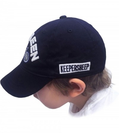 Baseball Caps Boys Baseball Cap- Boys Flat Bill Girls Sun Hat- Unisex Baseball Hat - Navy - CZ18559OYW3 $11.73