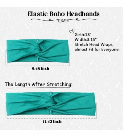 Headbands Multi-Style Headband for Fitness Sports Running Workout Yoga Women's Hair Band Wide Stretchy - B-purple taupe - CN1...