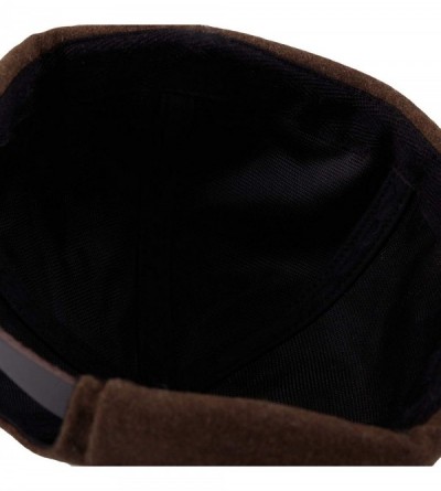 Skullies & Beanies Brimless Wool Watch Cap Docker Hat Harbour Adjustable YT51232 - Darkbrown - CP18ZA4IXZ8 $25.09