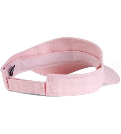 Visors Blank Adjustable Visors - 12-Pack - Light Pink - C9127DPNWVP $40.69