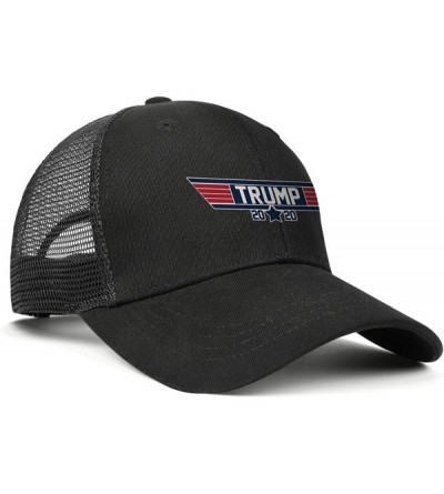 Baseball Caps Mens Style Snapbacks Cap Trump 2020 NO More BILLSHIT Visor Hats - Trump 2020 Star-33 - CU18UX5YRU5 $15.00