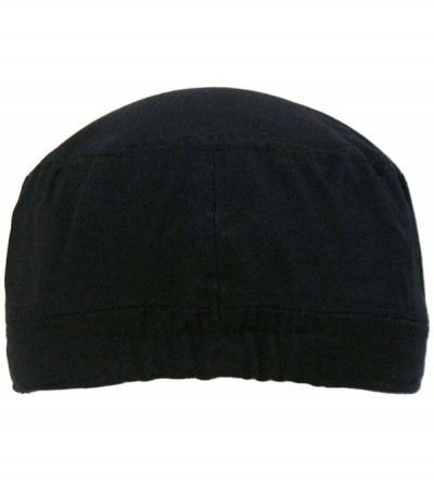 Baseball Caps Cadet Cap Hat with Soldier Rank Patch - Navy Blue - CN118CIJOR9 $16.51