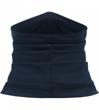 Balaclavas Summer Neck Gaiter Face Scarf/Neck Cover/for Sun Protection Headwear Hear Warp - Dark Blue - C3197YDRZC9 $12.68