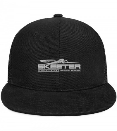 Baseball Caps Fashion Hip hop Skeeter Performance Bass Fishing Boats Designer Snapback - Black-24 - CZ1932INMY4 $17.51