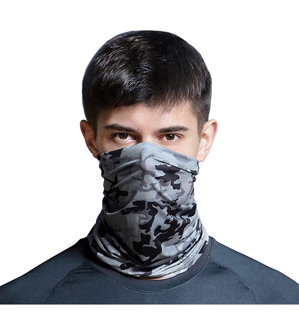 Balaclavas Headband Face Mask Bandanas Sports Multifunctional Sun Protection Balaclavas Elastic Cool Breathable Neck Gaiter -...