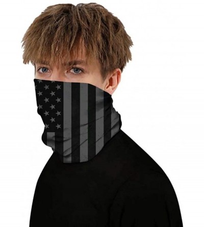 Balaclavas 2 Pcs Face Bandanas Mens Womens Headband Shield Scarf Neck Gaiters - Color a - C9198H4ADQ5 $12.95