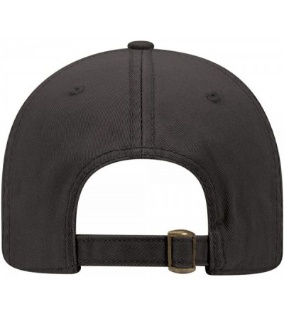 Sun Hats 6 Panel Low Profile Garment Washed Superior Cotton Twill - Black - CC12IVB6QEZ $11.87