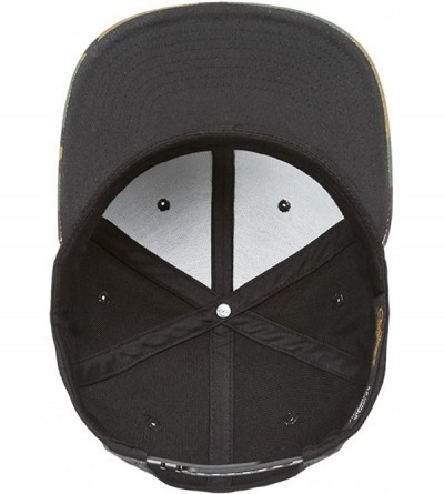 Visors 6-Panel Structured Flat Visor Classic Snapback (6089) - Black/Camo - CT12JXBHXB7 $12.90