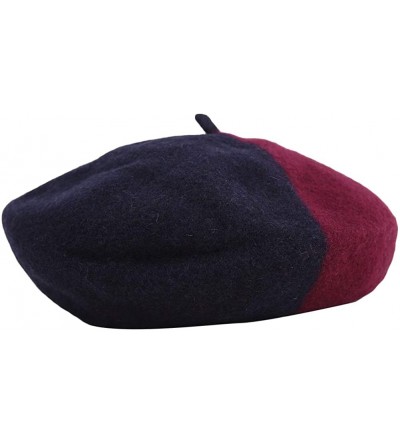 Berets Women's Wool Beret Hat Cap French Beret- Lightweight - French Beret - CY18X6UCARL $9.31