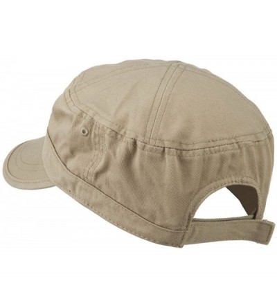 Baseball Caps Security Embroidered Enzyme Army Cap - Khaki - CU11V0OEU17 $29.00