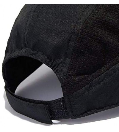 Baseball Caps Adult Baseball Hat - Men & Women Ball Cap- One Size - Solid Black - C218S9Z0382 $16.42