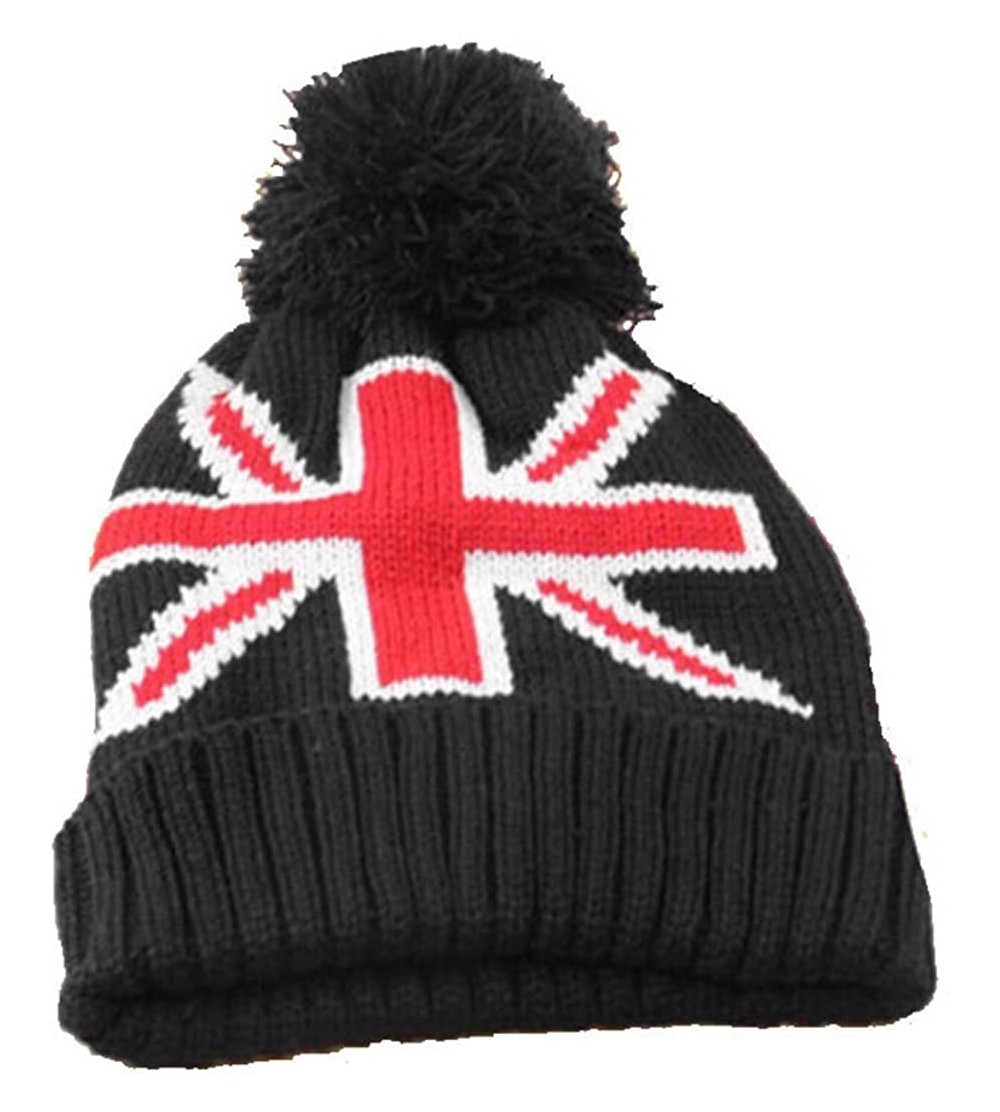 Skullies & Beanies Women Men Crochet Knitted Ball Stripe Stars Winter Warm Beanie Hat Ski Cap - Black - C118KZW3GNY $16.68