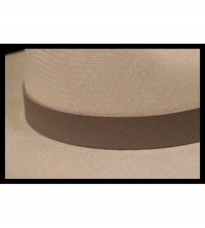 Cowboy Hats (1" & .5") Embossed Patterned Leather Panama Hat Band - "1"" Piel Tan" - CL194ML2TTI $13.24