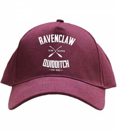 Baseball Caps Ravenclaw Quidditch Sporty Hat - Burgundy - CC187E3AXU4 $49.87