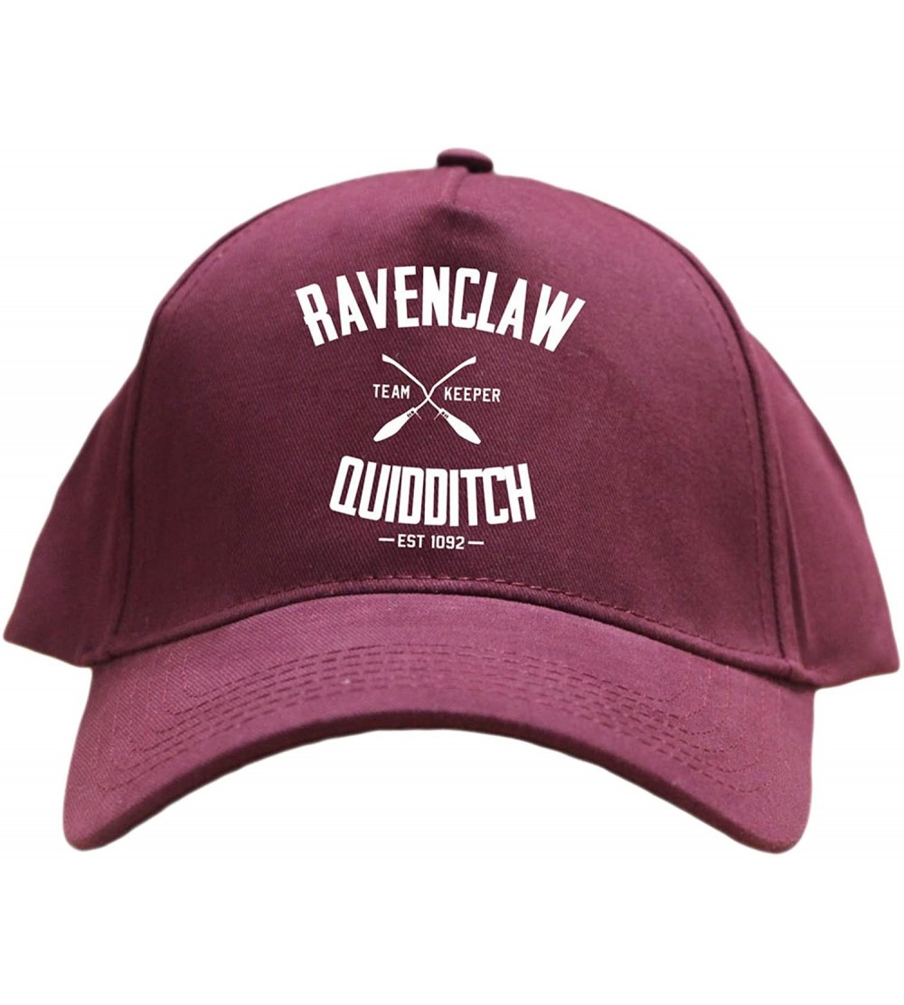 Baseball Caps Ravenclaw Quidditch Sporty Hat - Burgundy - CC187E3AXU4 $22.04