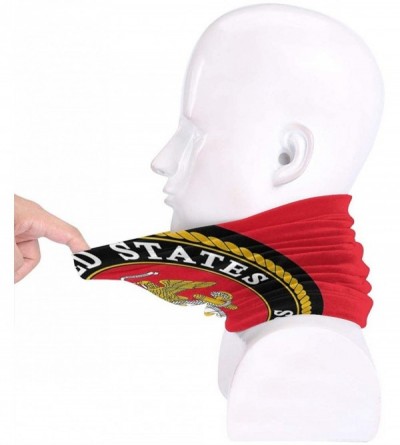 Balaclavas Neck Gaiter Headwear Face Sun Mask Magic Scarf Bandana Balaclava - United States Marines - CY1979MSIS0 $18.80