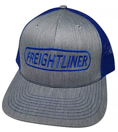 Baseball Caps Freightliner Motors Trucks Structured Cap/Adjustable Custom Snapback/Women and Men/112 Grey - Blue - CK18A3WA5L...