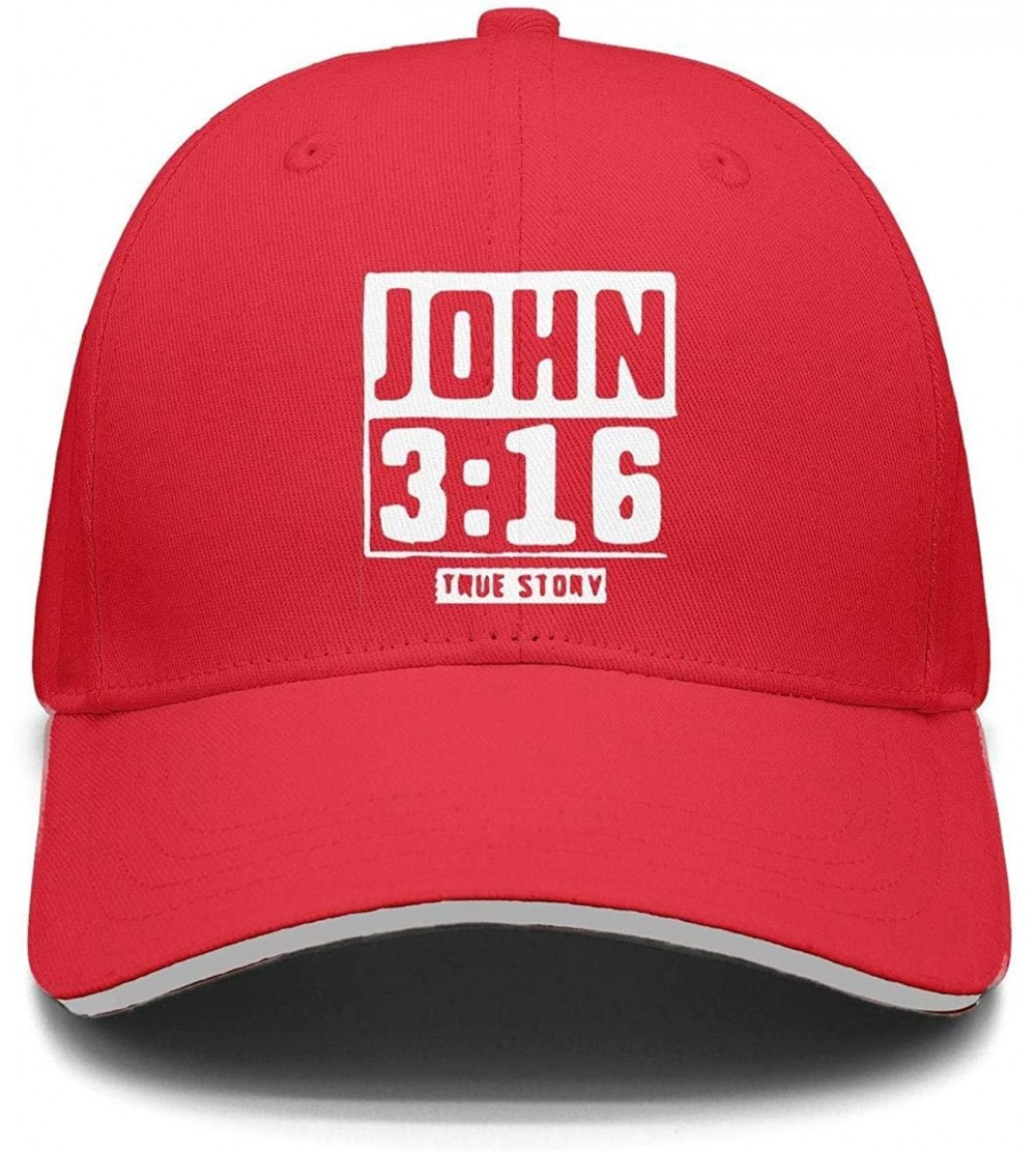 Baseball Caps John True Story Christian Unisex Cotton Denim Cowboy Cap Sports Dad Cap - John True Story-5 - CV18KR2T67U $22.82