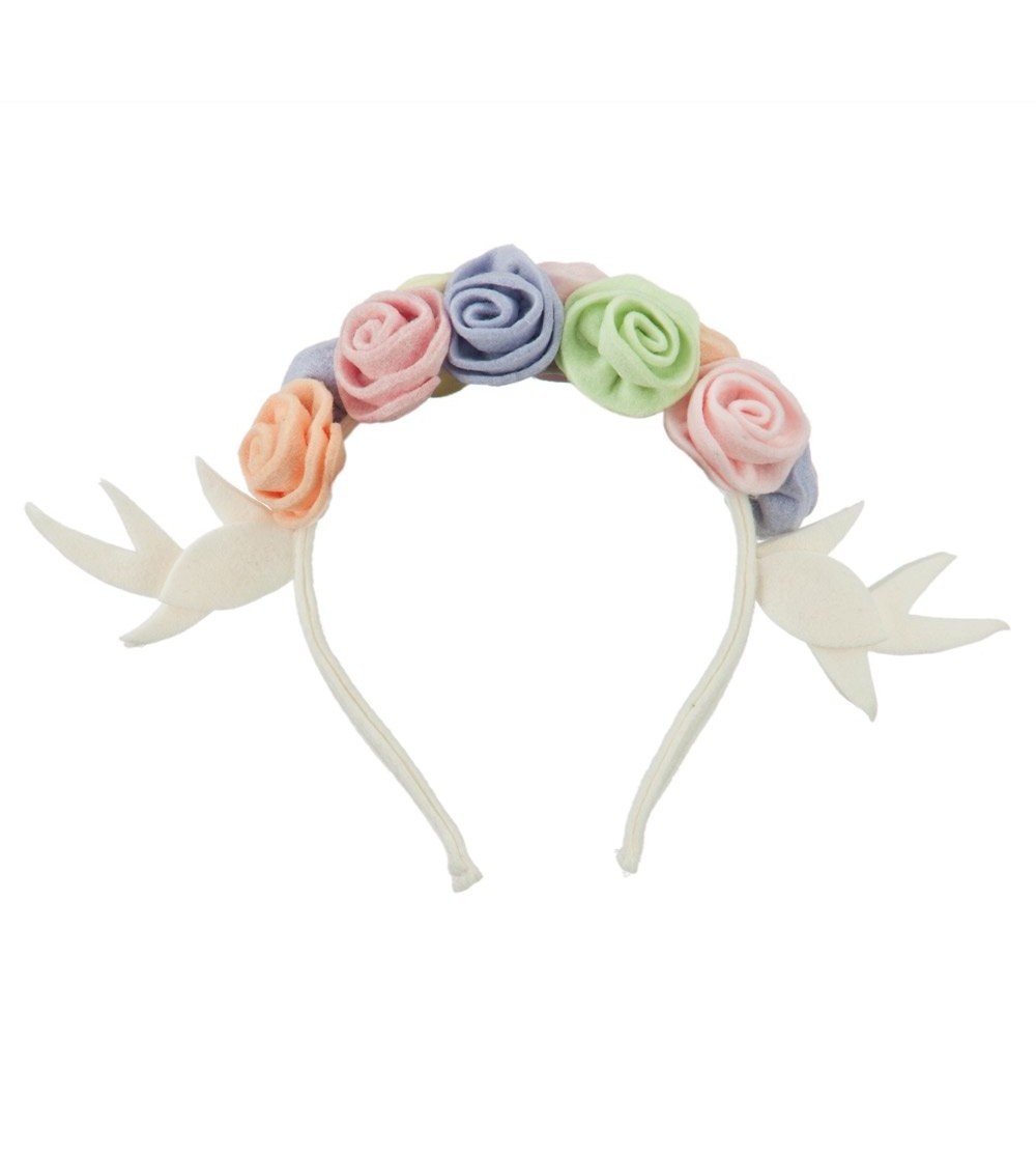 Headbands Felt Deer Headband - Ivory OSFM - CO11ONYVMWB $37.09