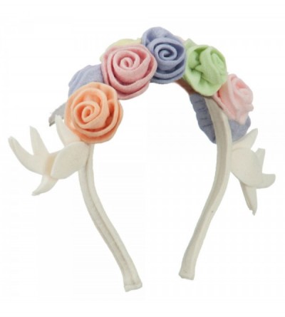 Headbands Felt Deer Headband - Ivory OSFM - CO11ONYVMWB $37.09