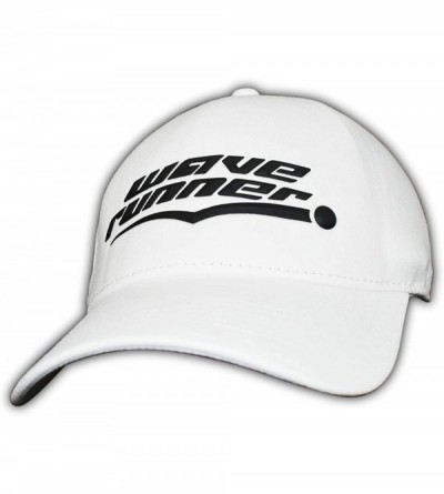 Baseball Caps UPF 50+ Baseball Cap - Stretch to Fit- Bendable Brim- Seamless - White/Black - CY1969CNS7U $11.60