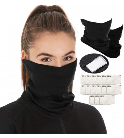 Balaclavas Scarf Bandanas Neck Gaiter Multi-Purpose Balaclava Headwear for Outdoor Sports - Black - CV198CHI5ZH $21.77