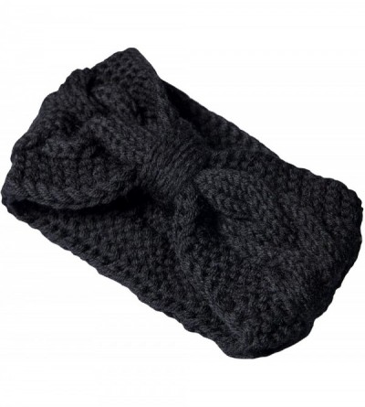 Cold Weather Headbands 4 Pcs Warm Winter Headband for Women Cable Crochet Turban Ear Warmer Headband Gifts - 01-4 Pack Winter...
