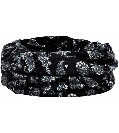 Skullies & Beanies Women's Stylish Cotton Beanie Chemo Cap Tiara Skull Cap Infinity Knit Cap Scarf - 1392-2 Pack-a - CC18XZTI...