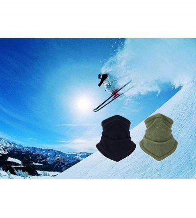 Balaclavas Summer Neck Gaiter Face Scarf/Neck Cover Headwear Face Bandana - Black - CG18ZD4MAE9 $11.14