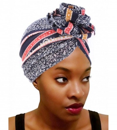 Skullies & Beanies Chemo Turbans Hats for Women Beanie Soft Fashion Slouchy Sleep Cap African Print Headwear - CL198NYXTGH $1...
