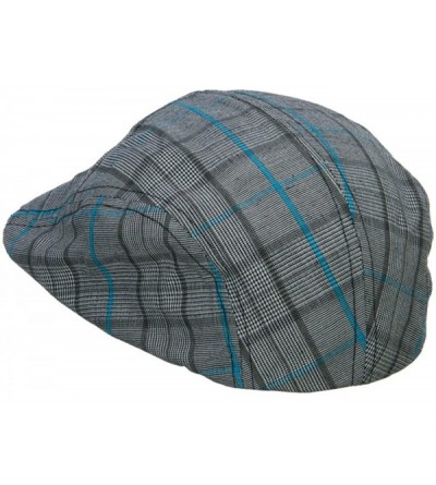 Newsboy Caps Fashion Plaid Ivy Cap - Brown- Medium - CR114F41LWP $11.39