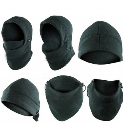 Balaclavas Ascetic Tour Balaclava Hat Winter Warmer Full Face Hat Wind Proof Neck - Orange - CX1274VQCVF $14.58