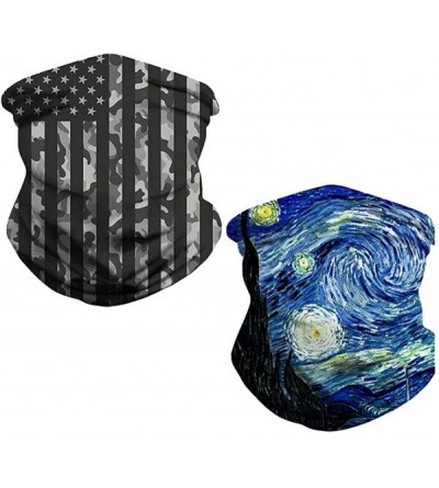 Balaclavas Seamless Bandana Headwear Motorcycle Fishing - 2 Pcs - E Style - C719835X05R $11.19